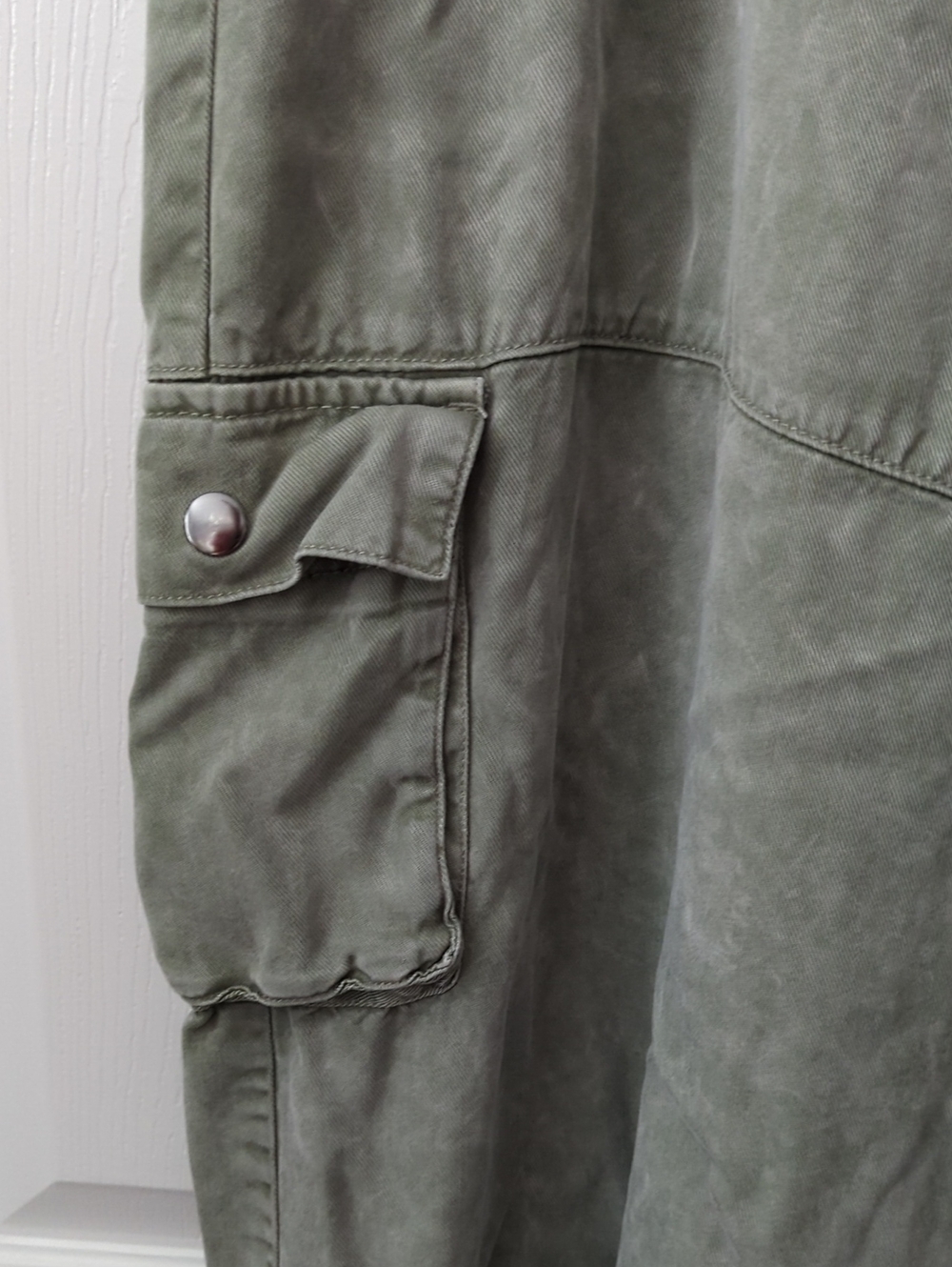 NWT! ~C & C CALIFORNIA~ FUNKY WIDE LEG CARGO PANTS-L - Picture 5 of 9